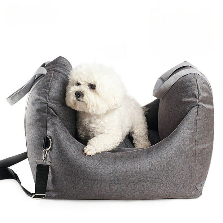 dog car seat gery, pet carrier, travel bed for small dogs