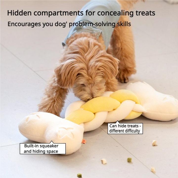 BonePlay - Interactive Treat-Hiding Toy Smelling for Active Dogs