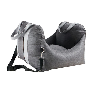 pet carrier and car seat grey